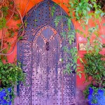 Purple Iron Door Coral facade fr beautiful portals tumblr com